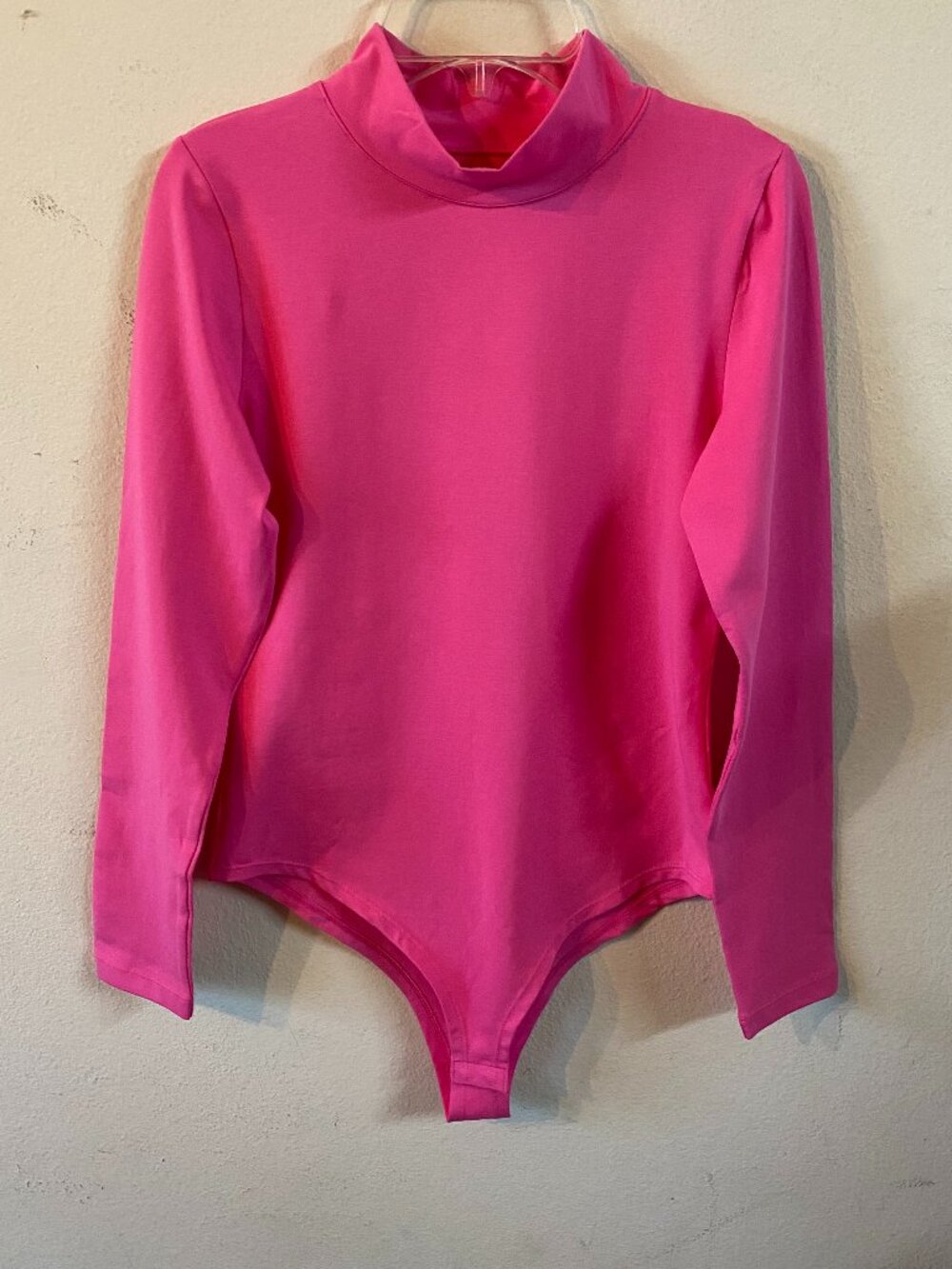 NO BRAND SMALL PINK LONG-SLEEVE BODYSUIT